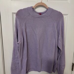 Vince Camuto Lilac Knit Sweater